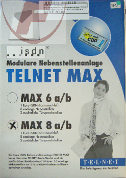 MAX 8a/b, Modulare Nebenstellenanlage - TELNET